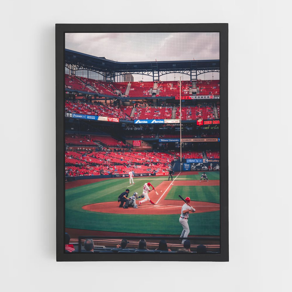Poster Home Run Spectacle – affiche Baseball (vue 2)