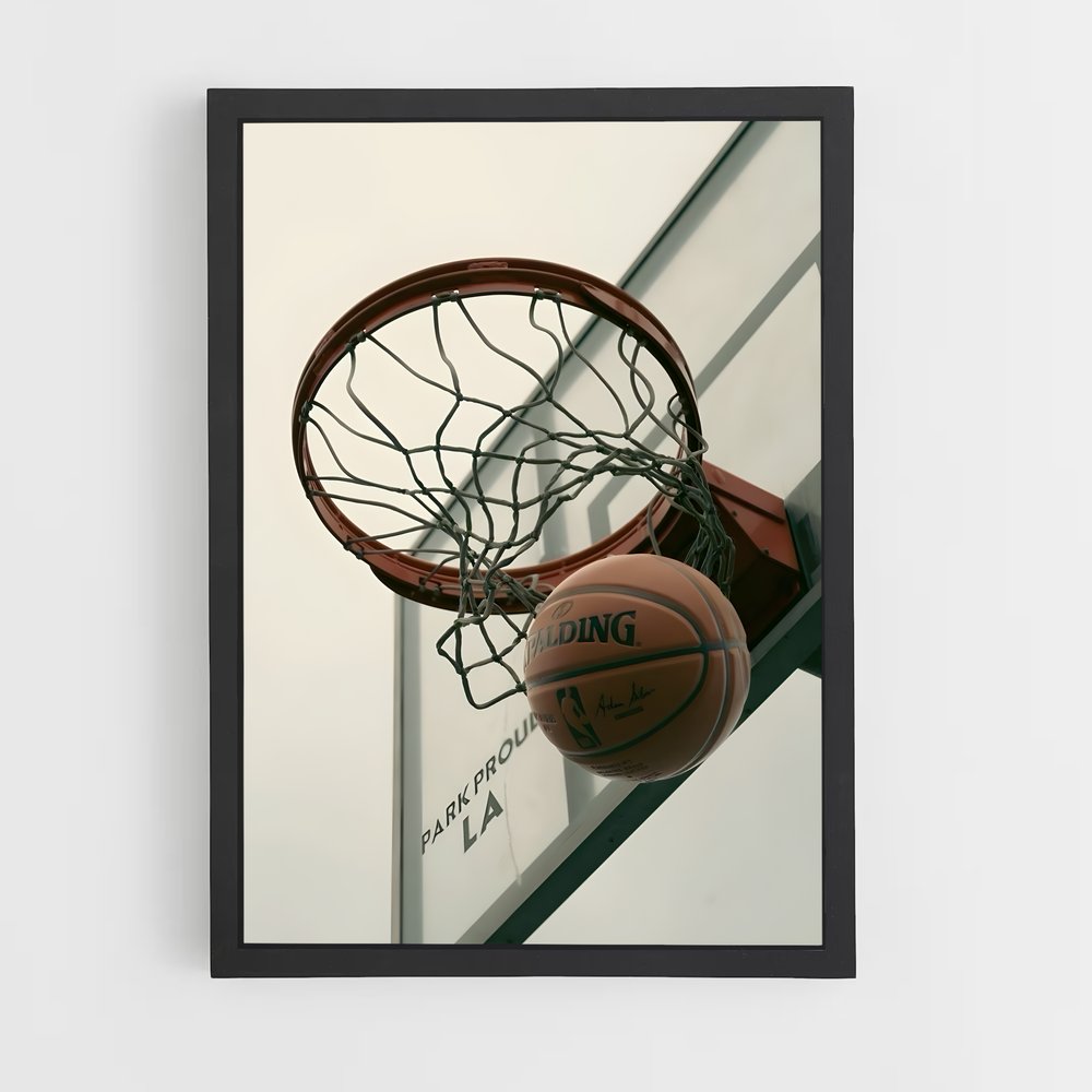 Poster Basketball slam (vue 2)