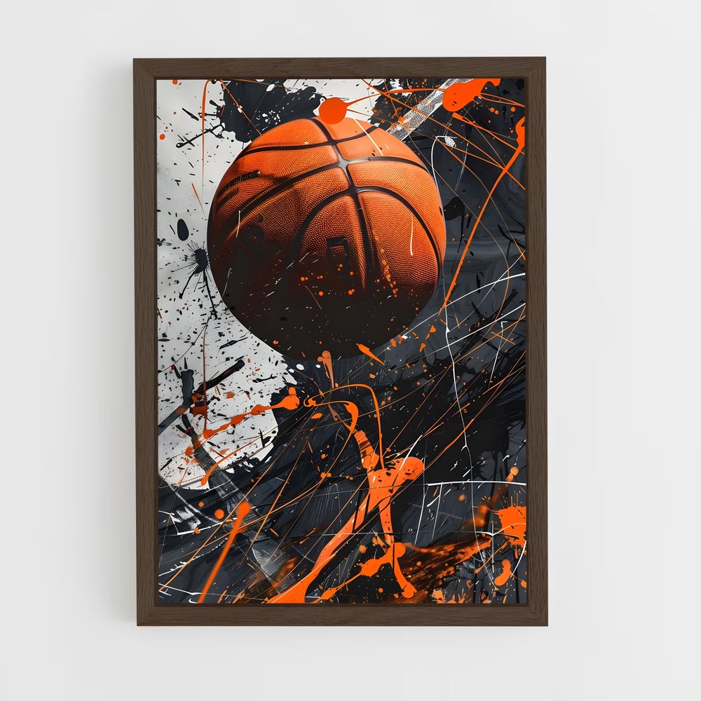 Poster Art de Basket – affiche Basketball (vue 5)