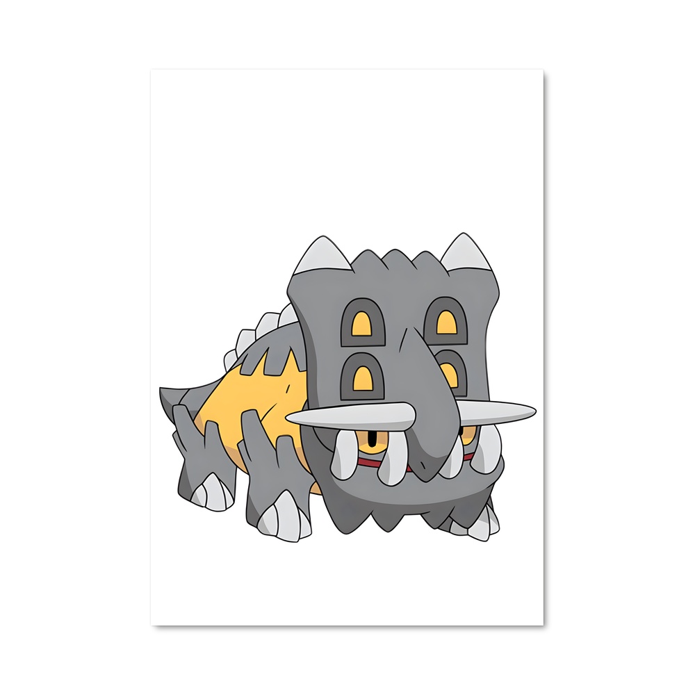 Poster Bastiodon: Gardien de Pierre – affiche Pokemon
