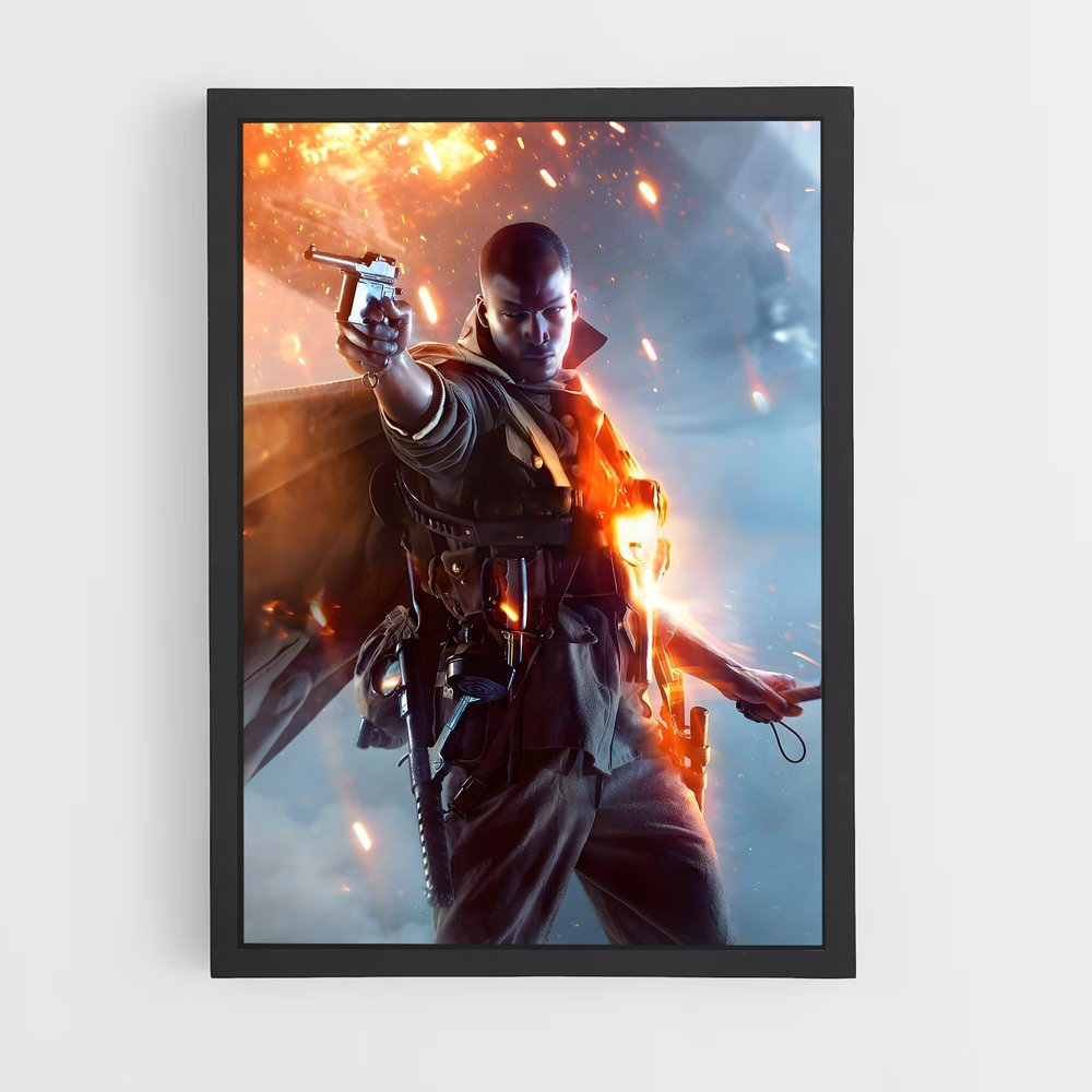 Poster Champs de Bataille – affiche Battlefield (vue 2)