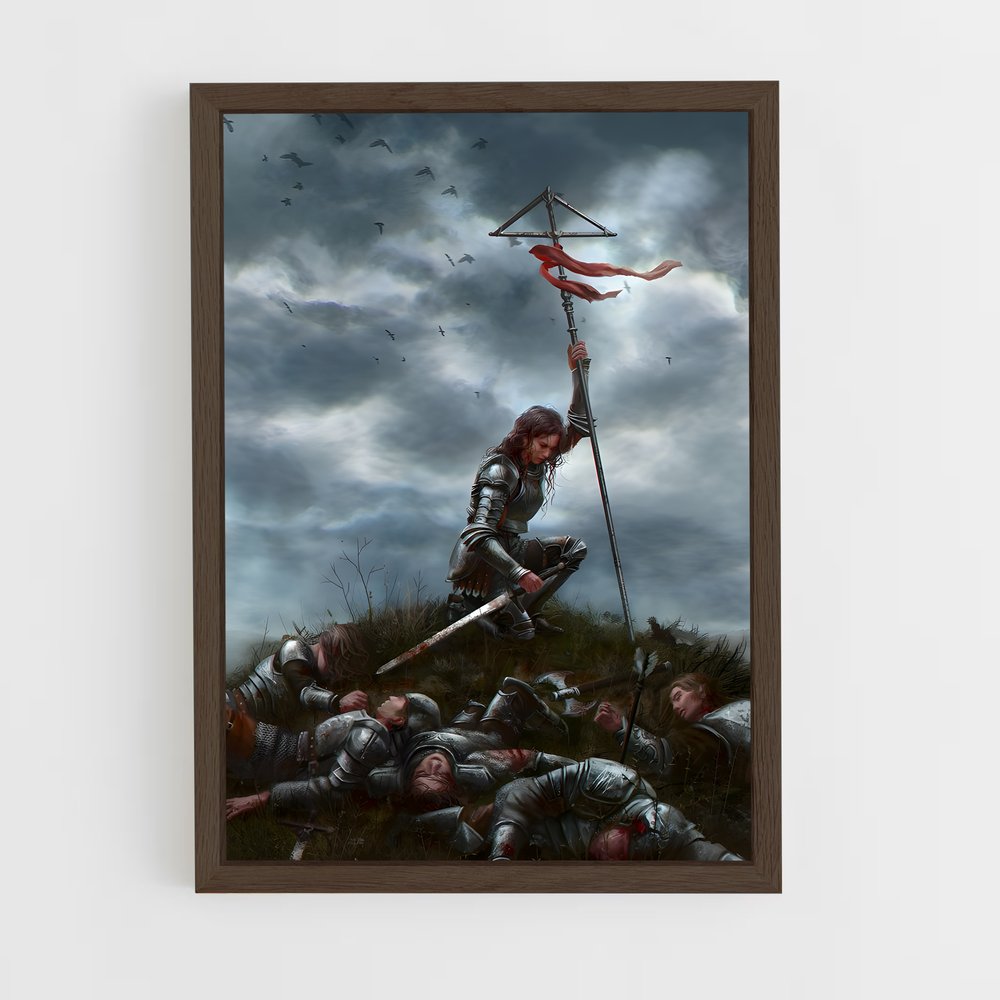 Poster La Charge du Chevalier – affiche Battlefield (vue 5)