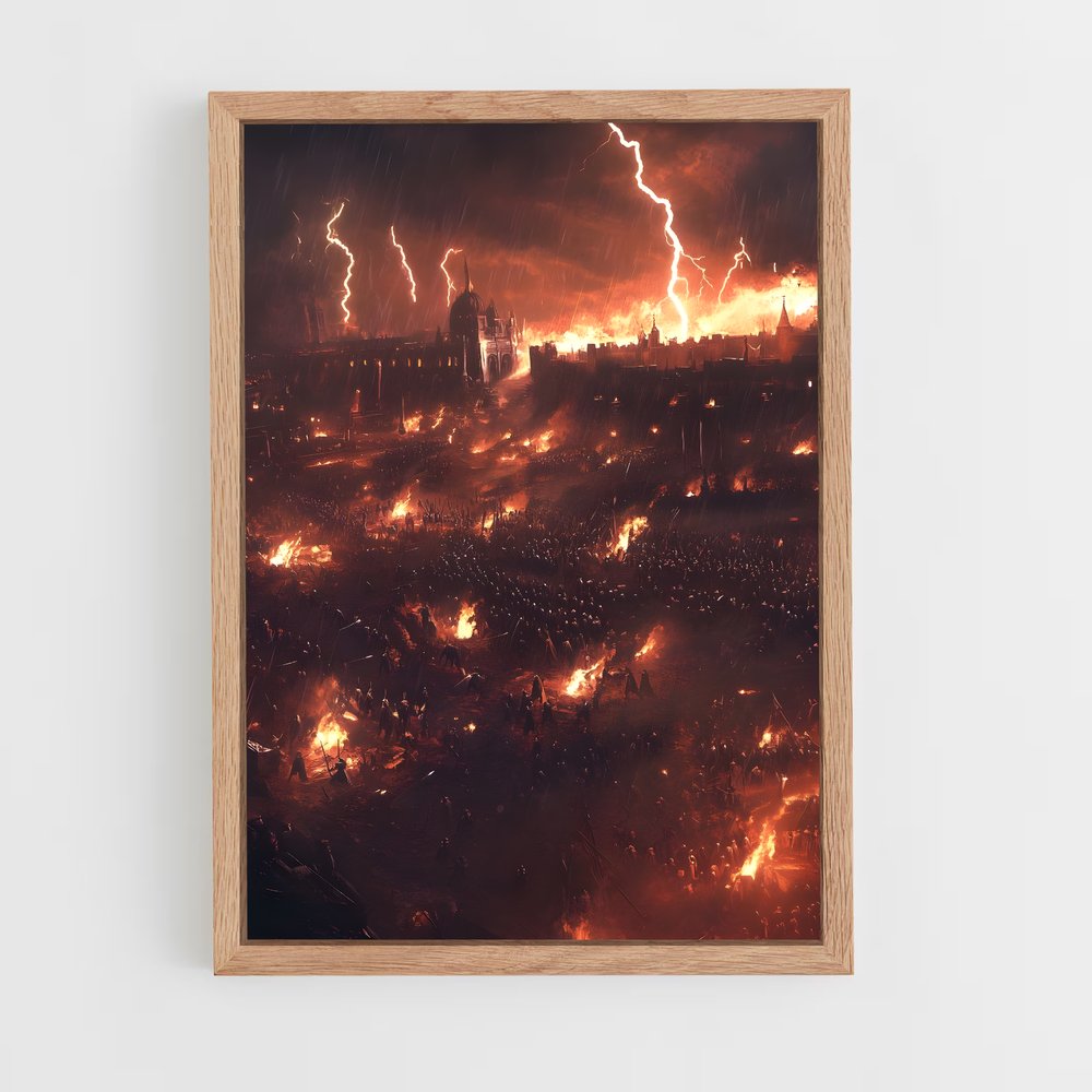 Poster Tempête Urbaine – affiche Battlefield (vue 4)