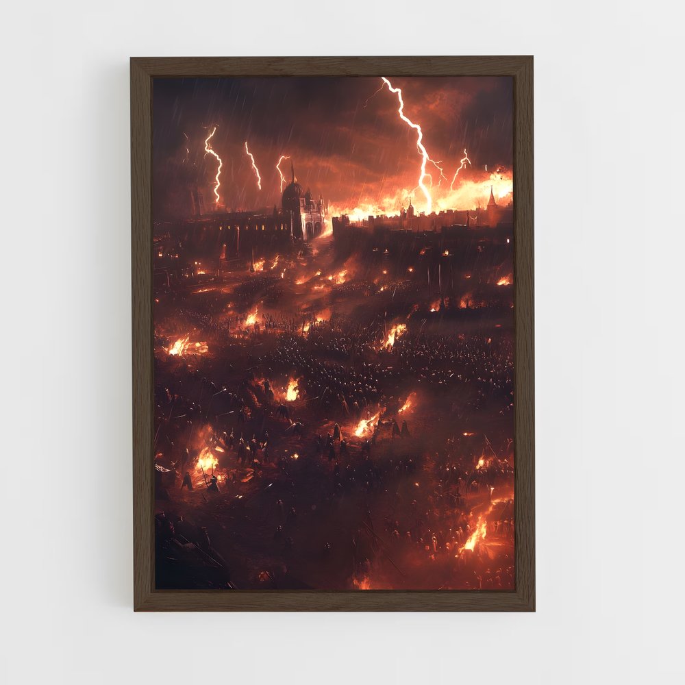 Poster Tempête Urbaine – affiche Battlefield (vue 5)