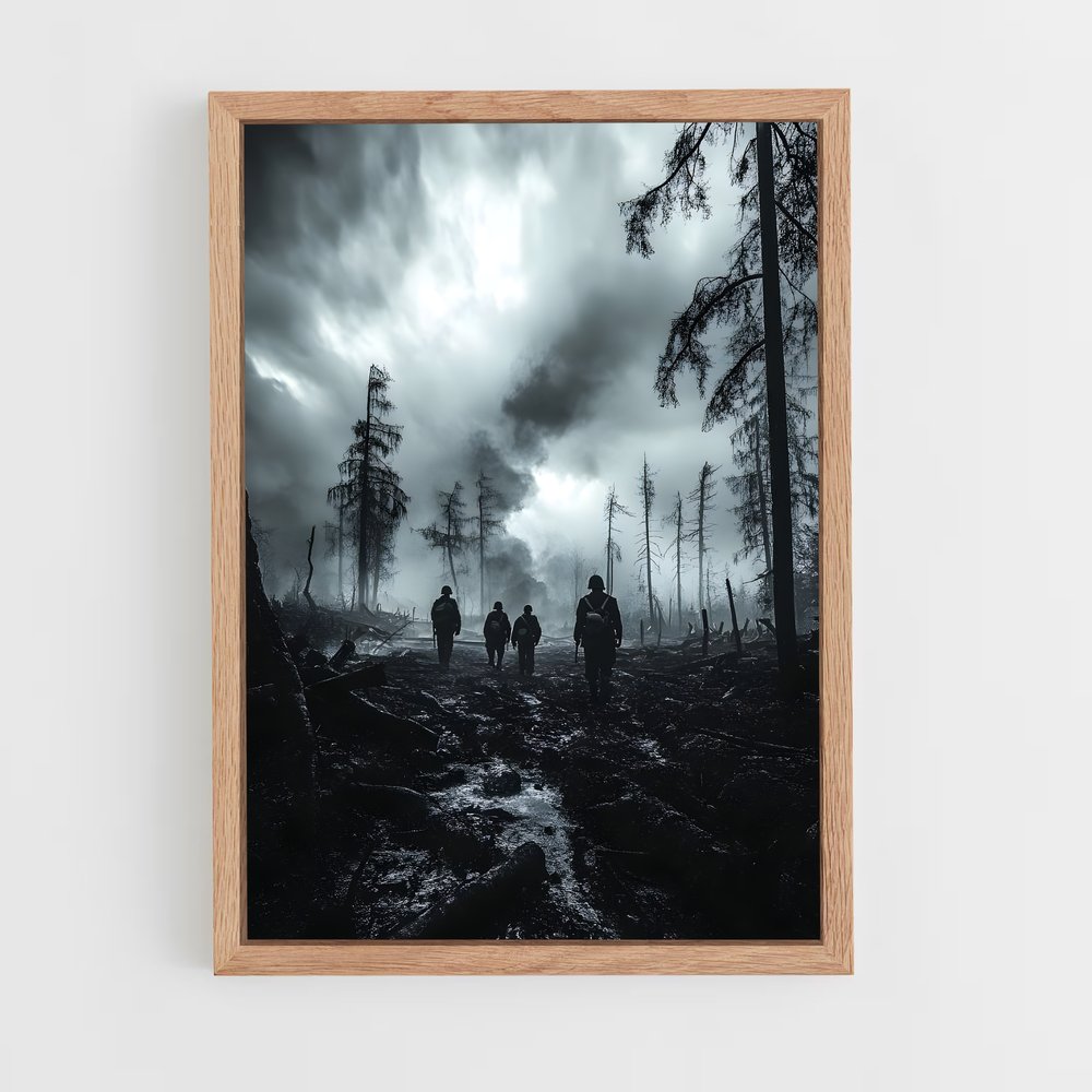 Poster Chemin de Combat – affiche Battlefield (vue 4)
