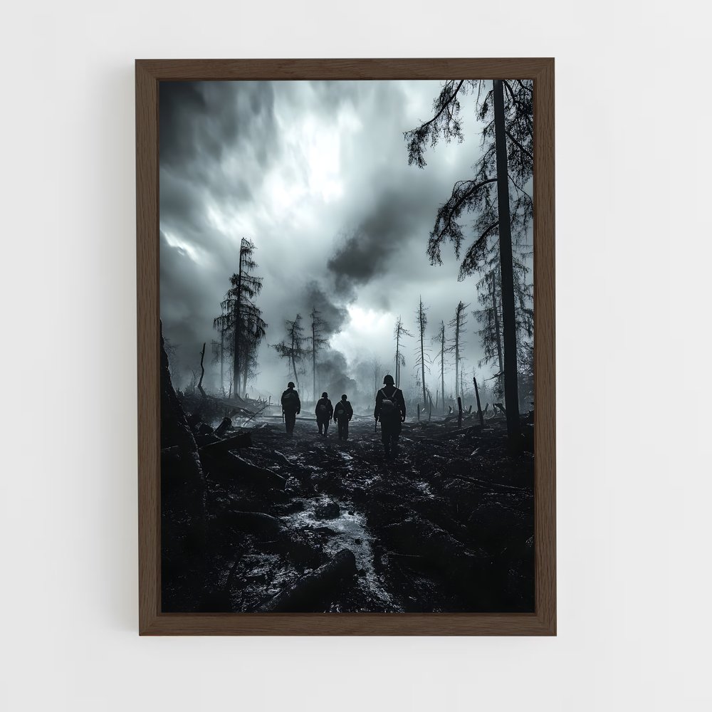 Poster Chemin de Combat – affiche Battlefield (vue 5)