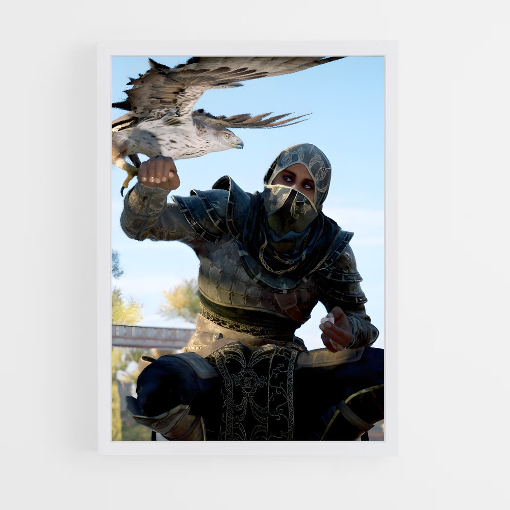 Poster Le Gardien du Faucon – affiche Assassin's Creed (vue 3)