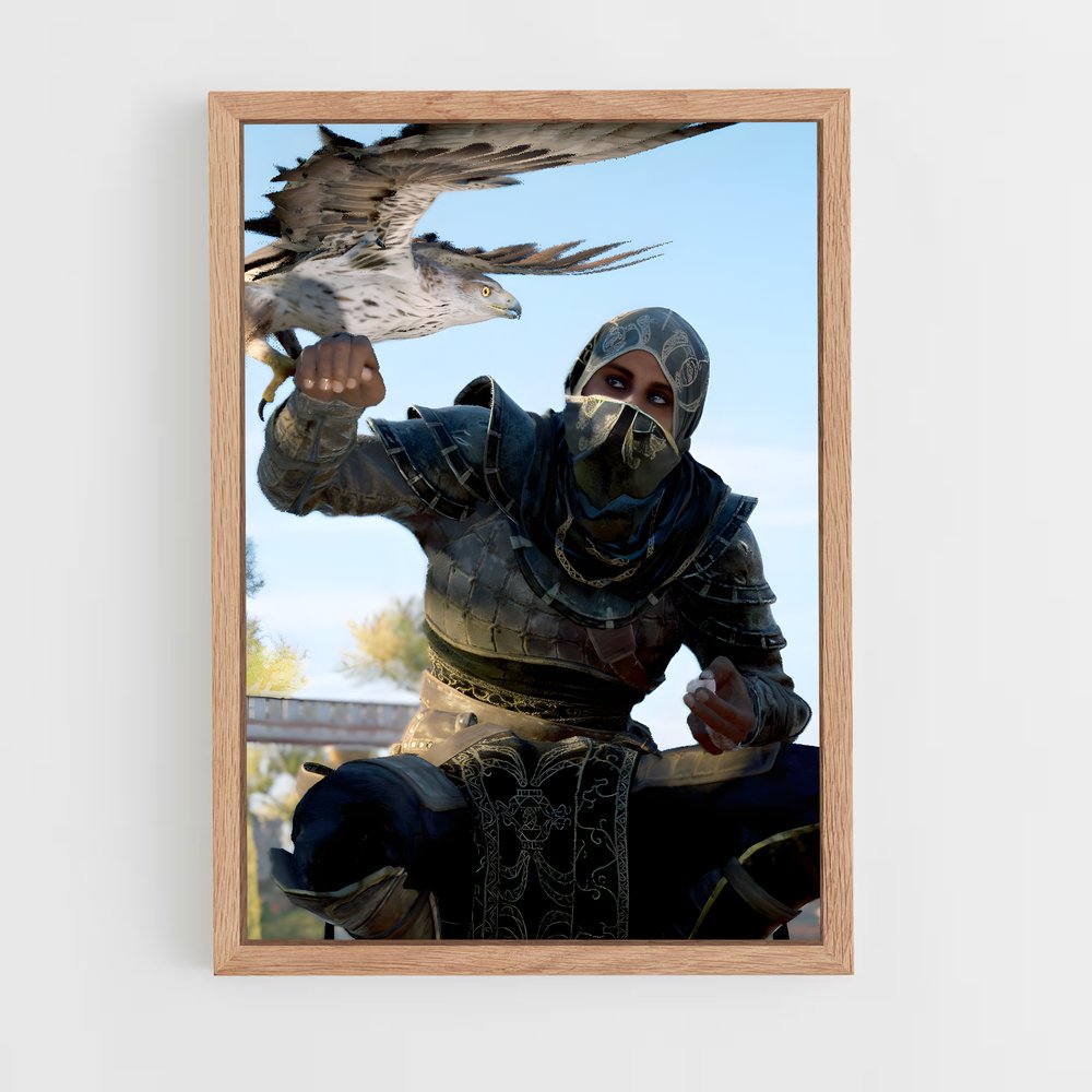 Poster Le Gardien du Faucon – affiche Assassin's Creed (vue 4)