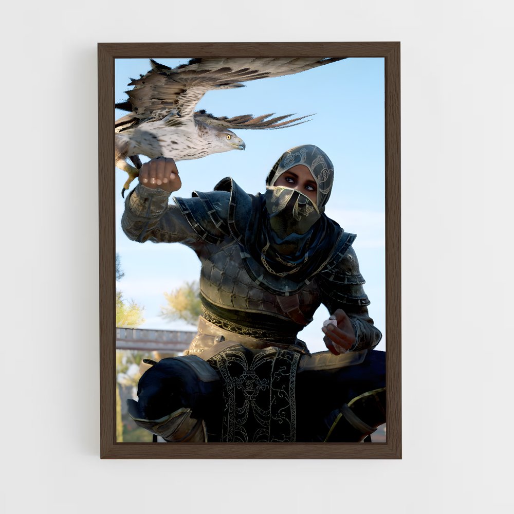Poster Le Gardien du Faucon – affiche Assassin's Creed (vue 5)