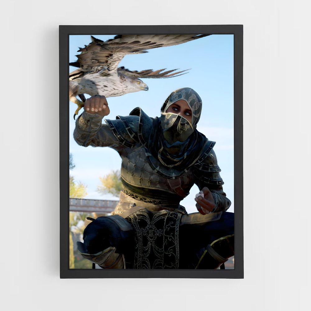 Poster Le Gardien du Faucon – affiche Assassin's Creed (vue 2)