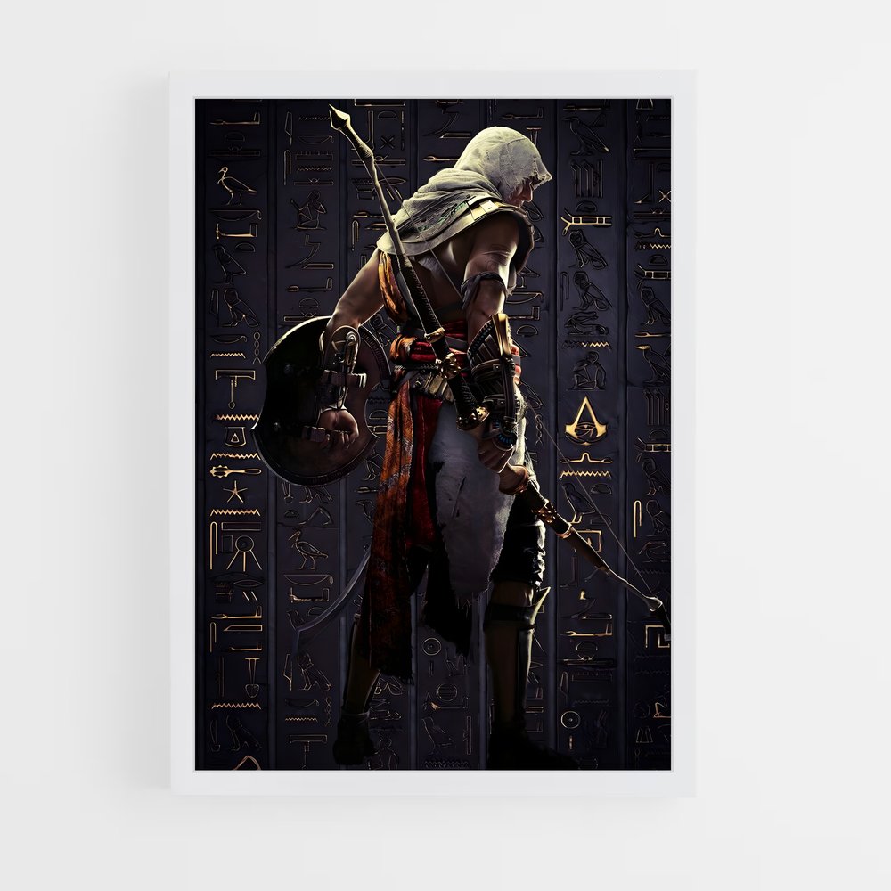Poster L'Assassin d'Égypte – affiche Assassin's Creed (vue 3)