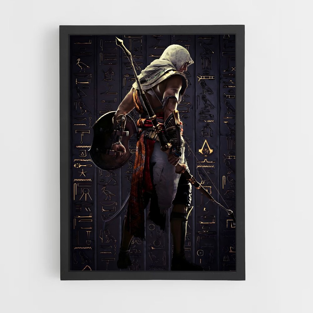 Poster L'Assassin d'Égypte – affiche Assassin's Creed (vue 2)