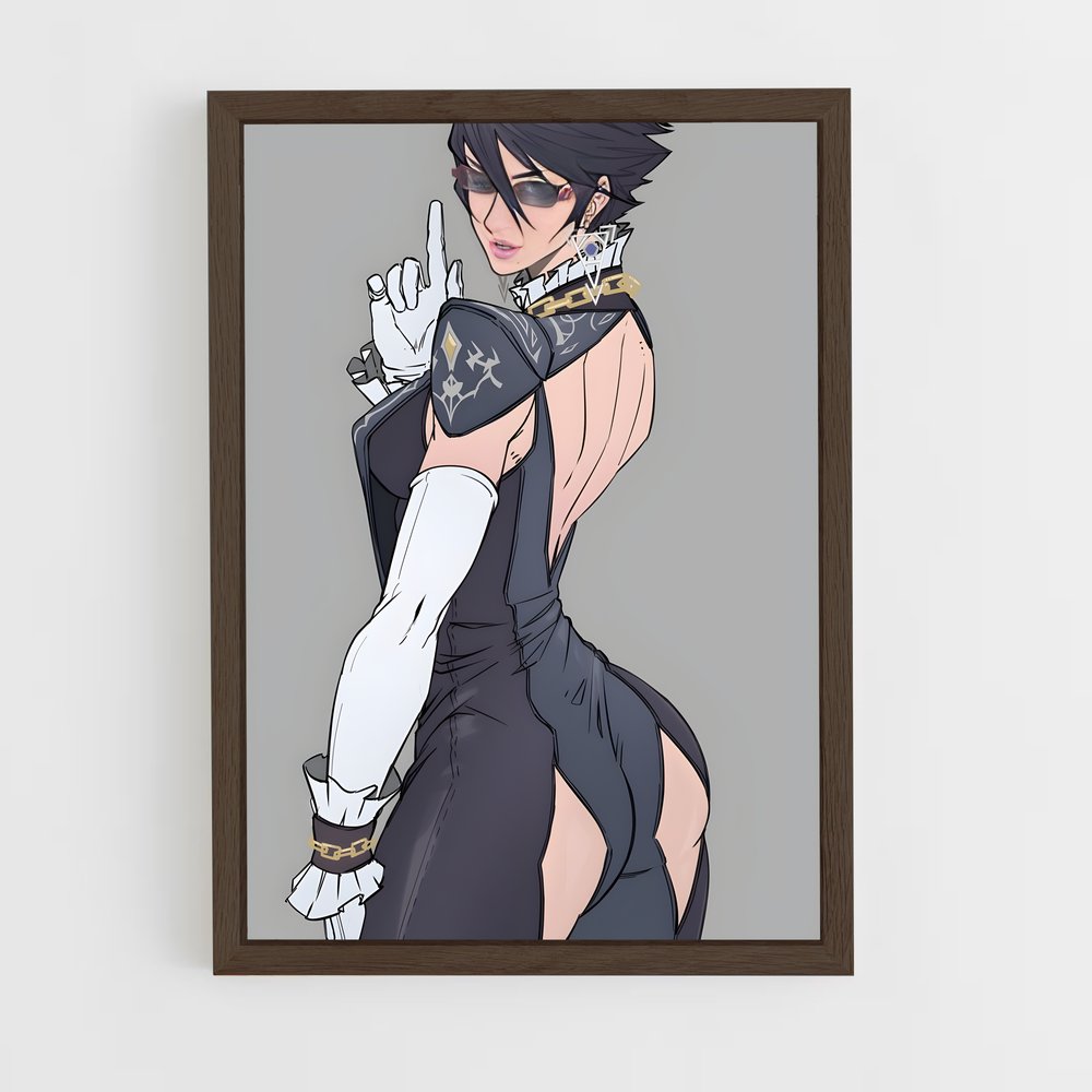 Poster Bayonetta: Dark Elegance – affiche Super Smash Bros (vue 5)