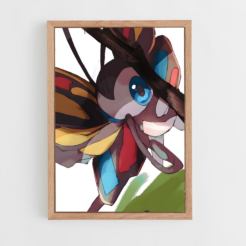 Poster Papillon Chic – affiche Pokemon (vue 4)