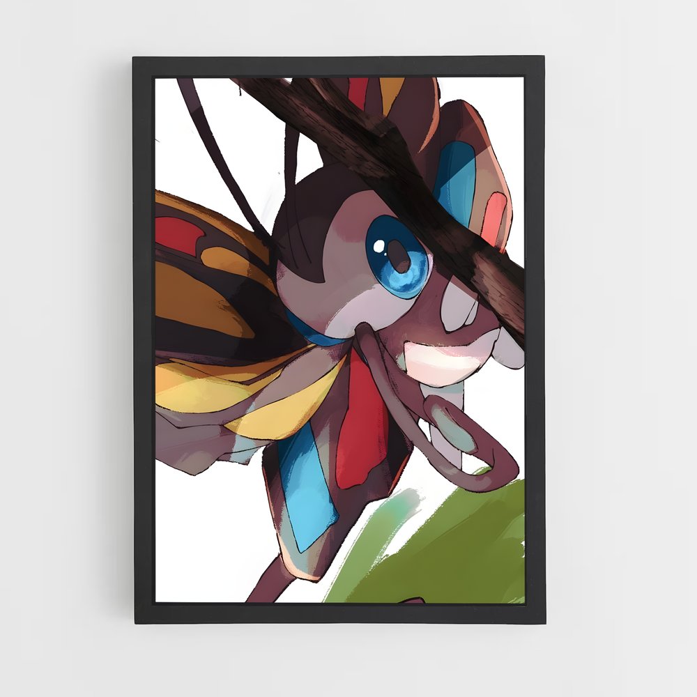 Poster Papillon Chic – affiche Pokemon (vue 2)