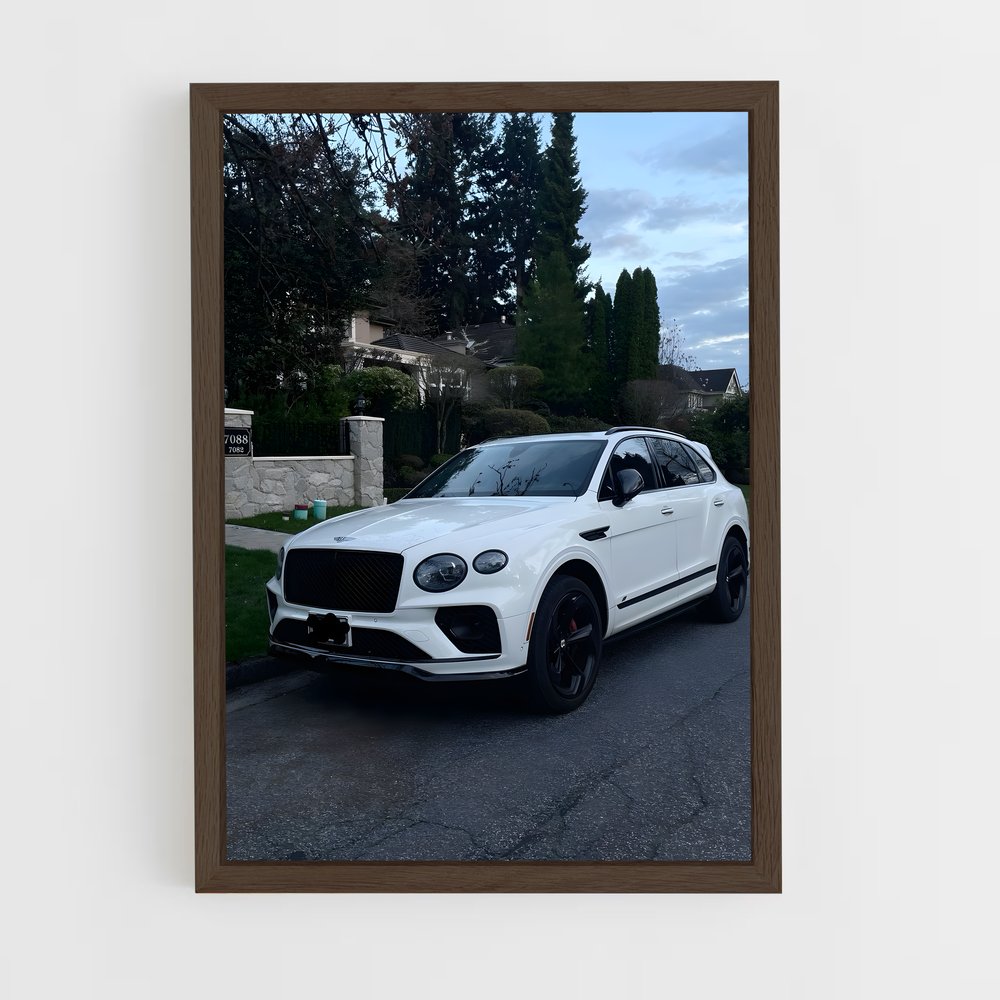 Poster Élégance sur Route – affiche Bentley (vue 5)