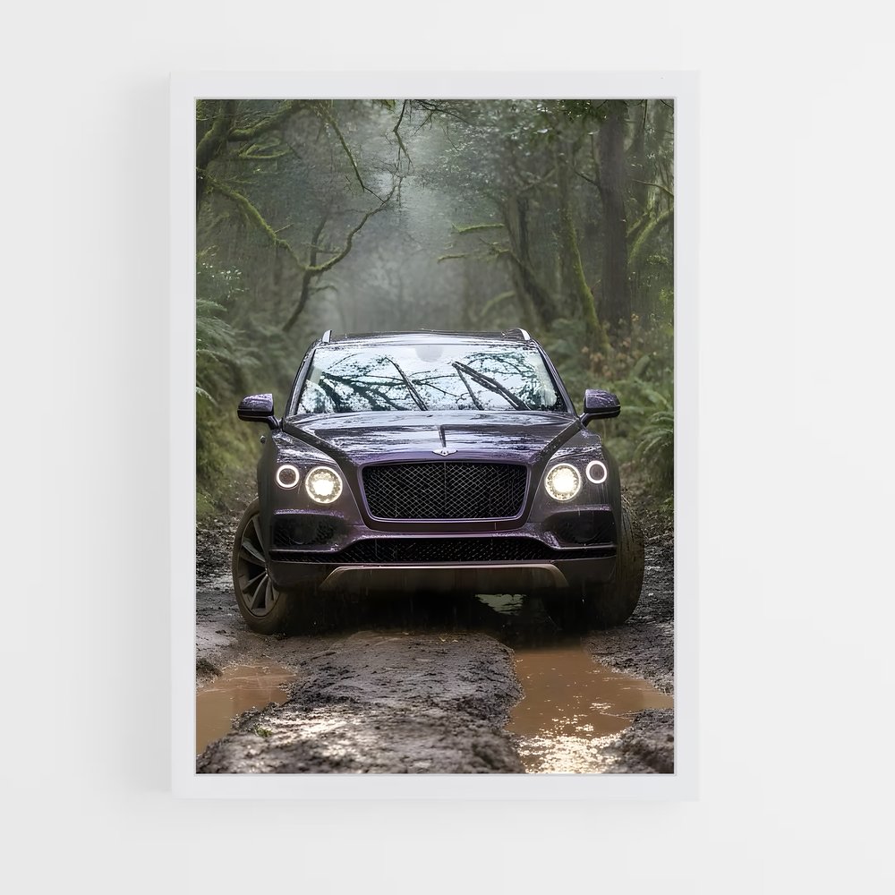 Poster Luxe sur Roues – affiche Bentley (vue 3)