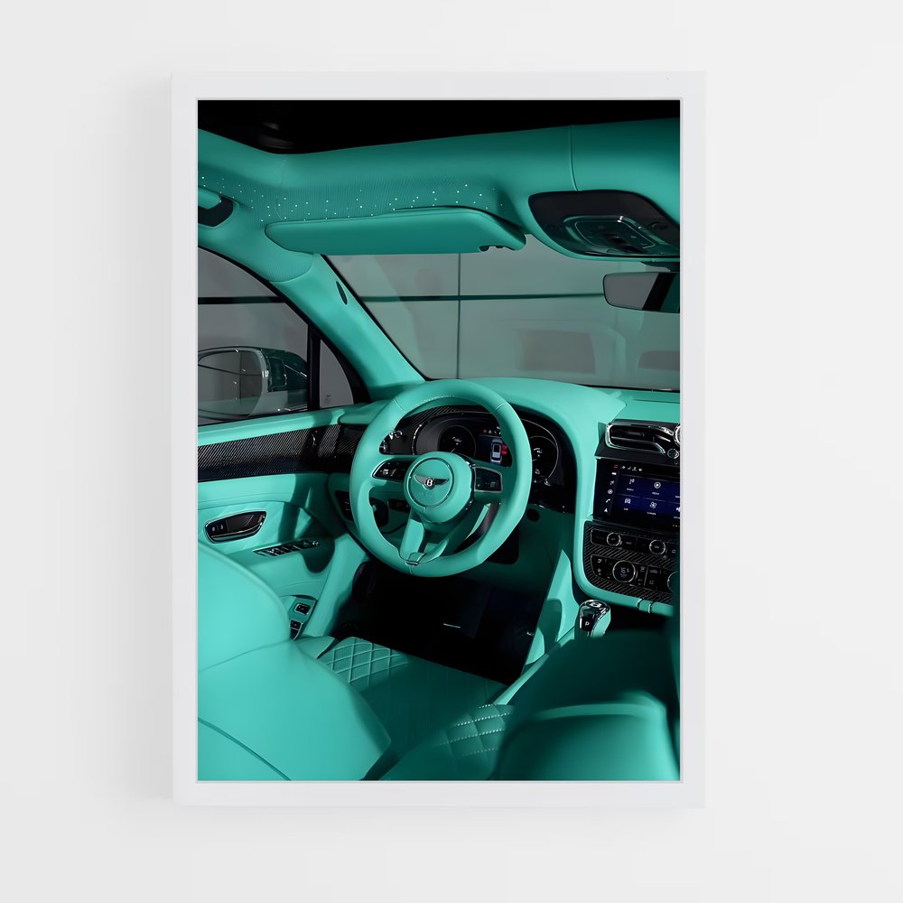 Poster Intérieur Élégant – affiche Bentley (vue 3)