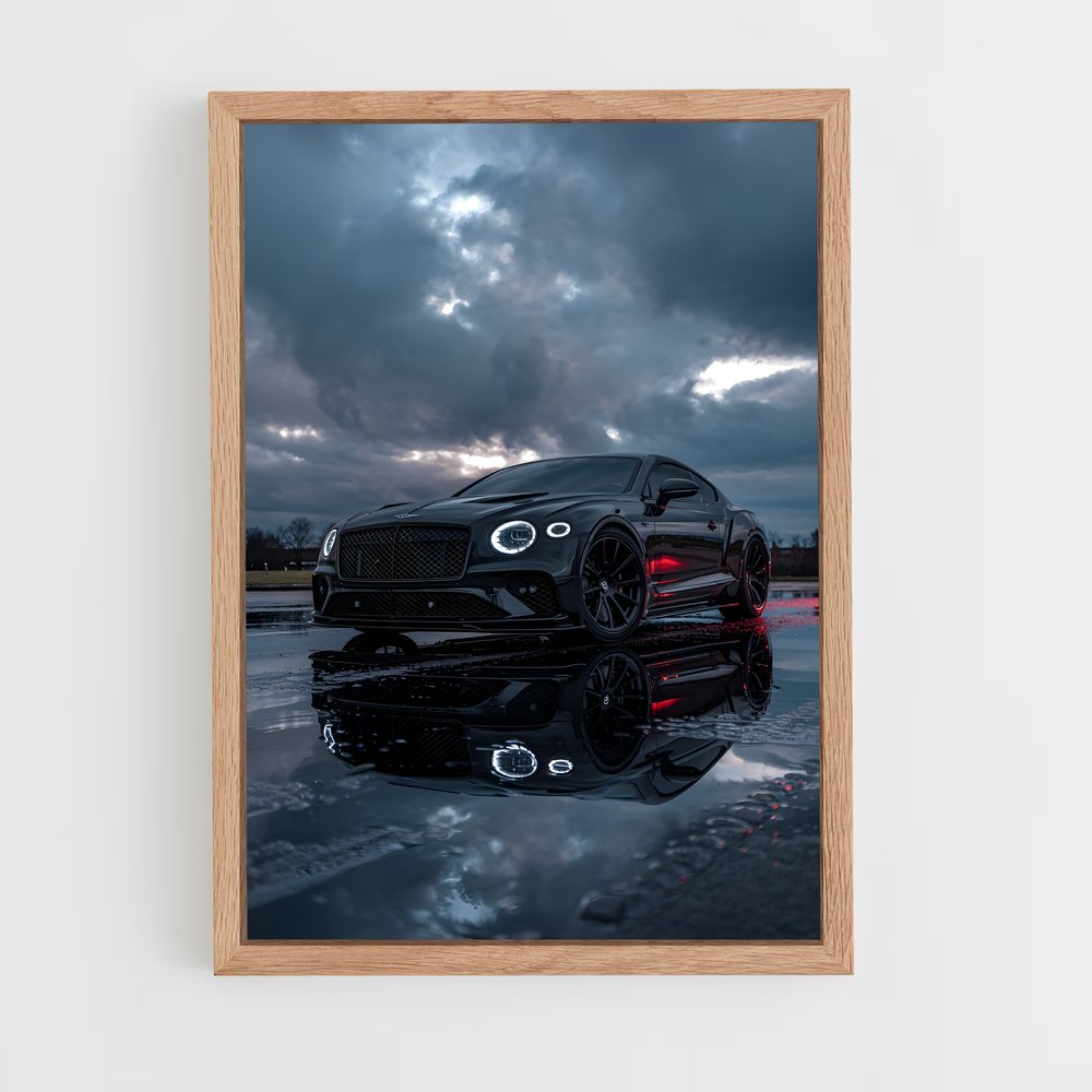 Poster Pluie de Luxe – affiche Bentley (vue 4)