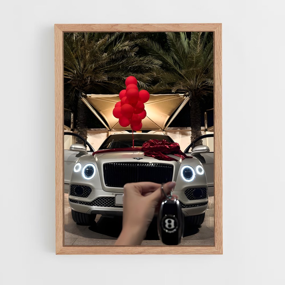Poster Le Ballon Rouge – affiche Bentley (vue 4)
