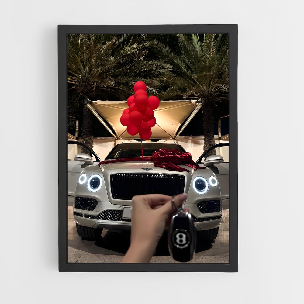 Poster Le Ballon Rouge – affiche Bentley (vue 2)