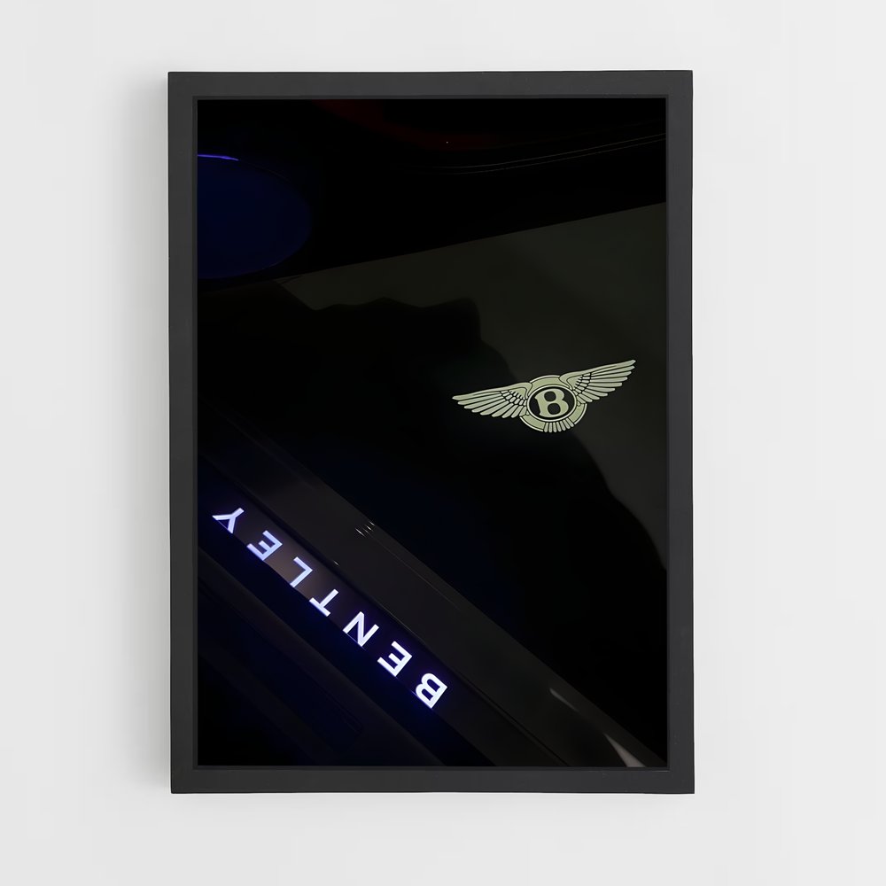 Poster Luxe Bentley (vue 2)