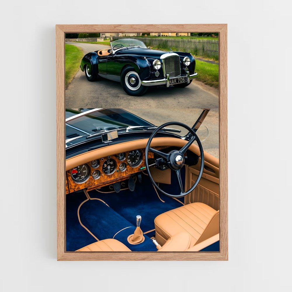 Poster Luxe Vintage – affiche Bentley (vue 4)