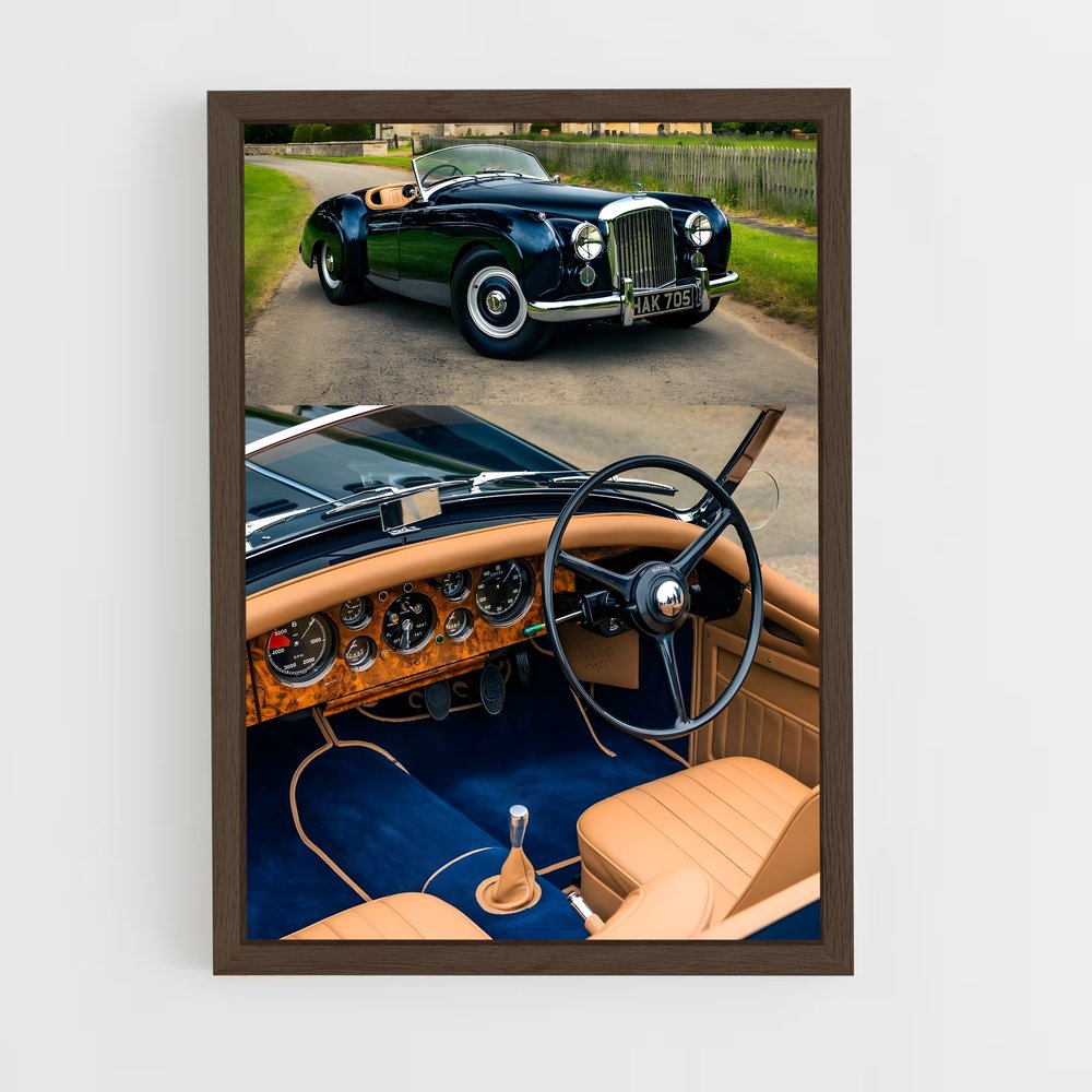 Poster Luxe Vintage – affiche Bentley (vue 5)