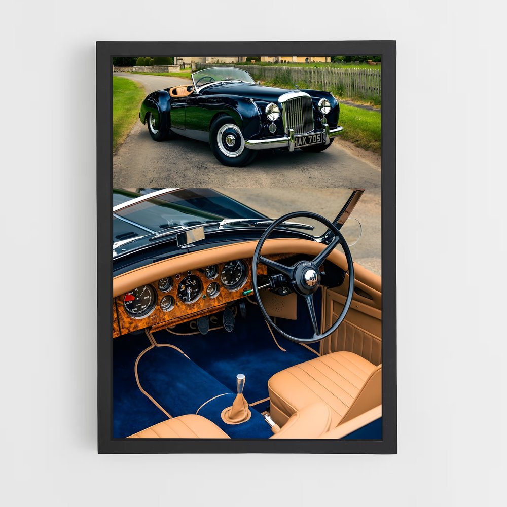 Poster Luxe Vintage – affiche Bentley (vue 2)