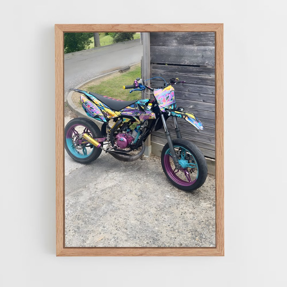 Poster Ride Colorée – affiche Beta (vue 4)