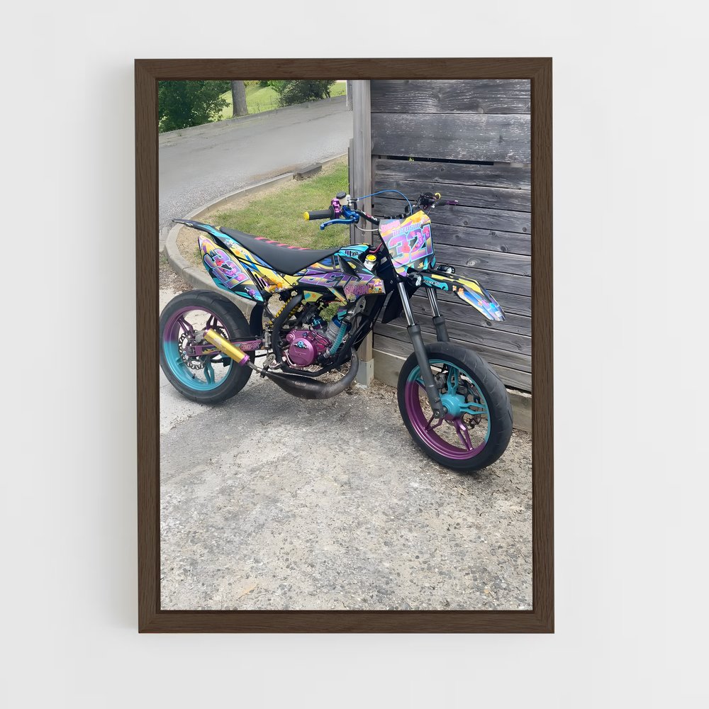 Poster Ride Colorée – affiche Beta (vue 5)