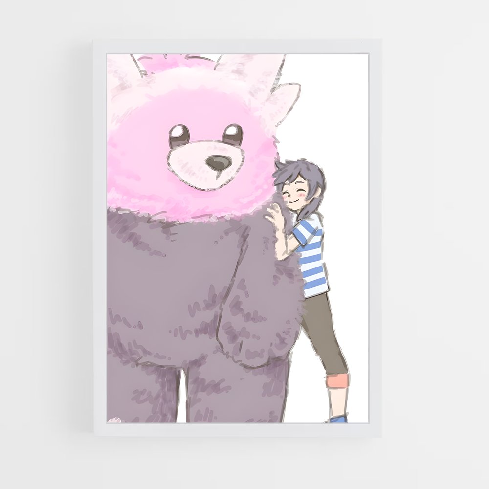 Poster Bear Hug Adventure – affiche Pokemon (vue 3)