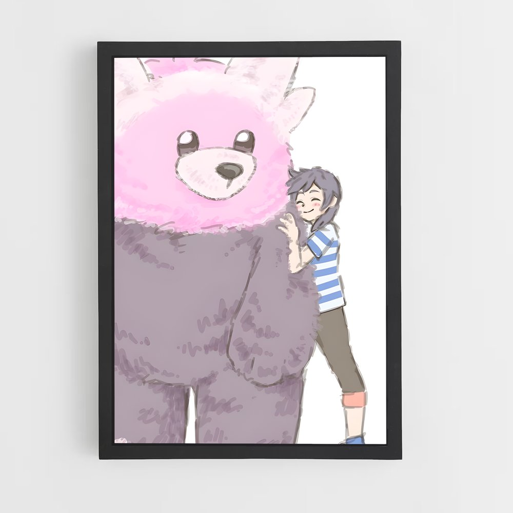 Poster Bear Hug Adventure – affiche Pokemon (vue 2)