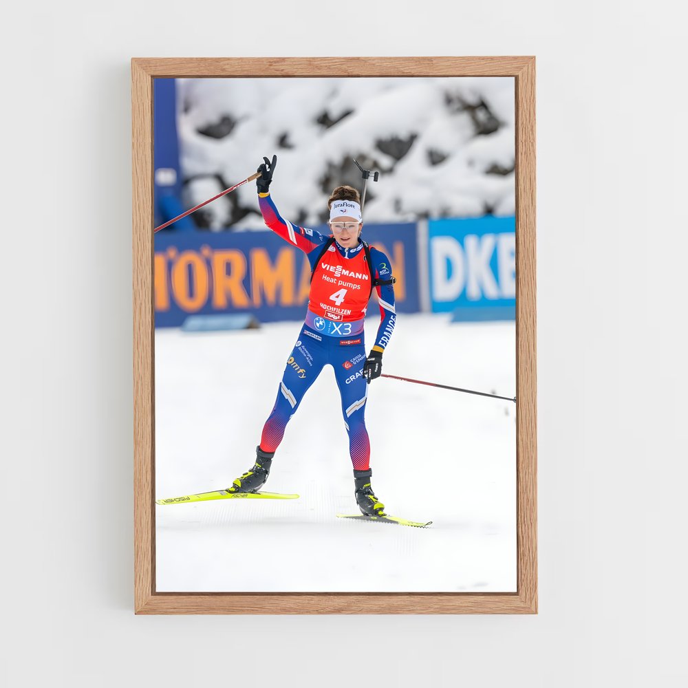 Poster Ski et Passion – affiche Biathlon (vue 4)
