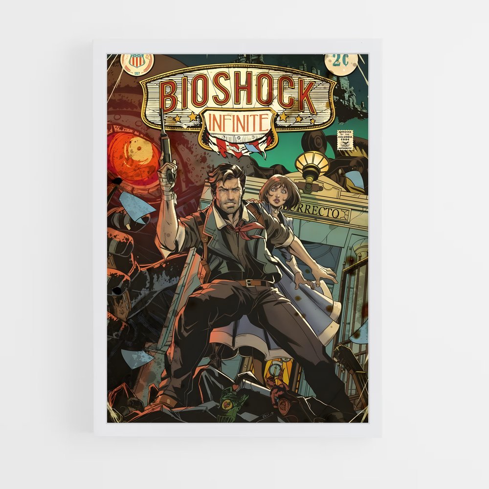 Poster Rapture Unveiled – affiche Bioshock (vue 3)
