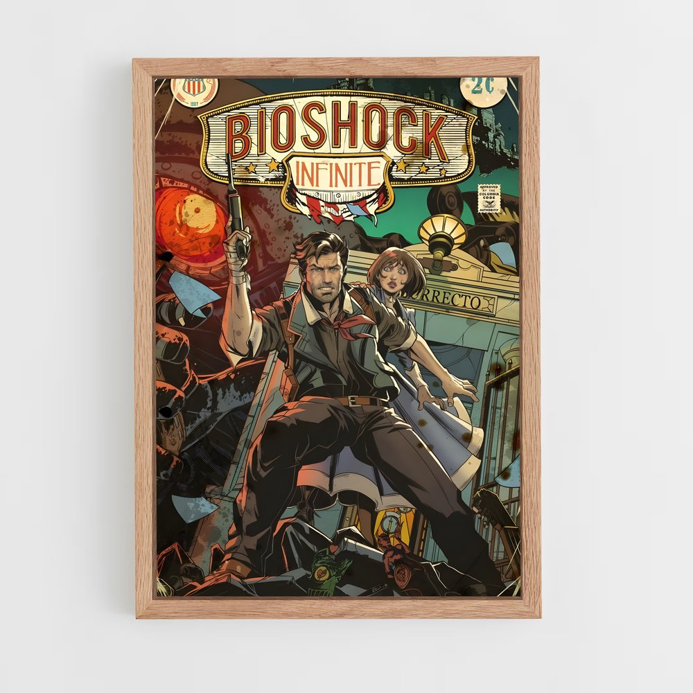 Poster Rapture Unveiled – affiche Bioshock (vue 4)
