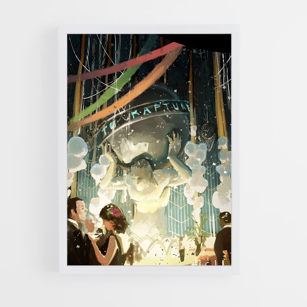 Poster Le Gardien de Rapture – affiche Bioshock (vue 3)