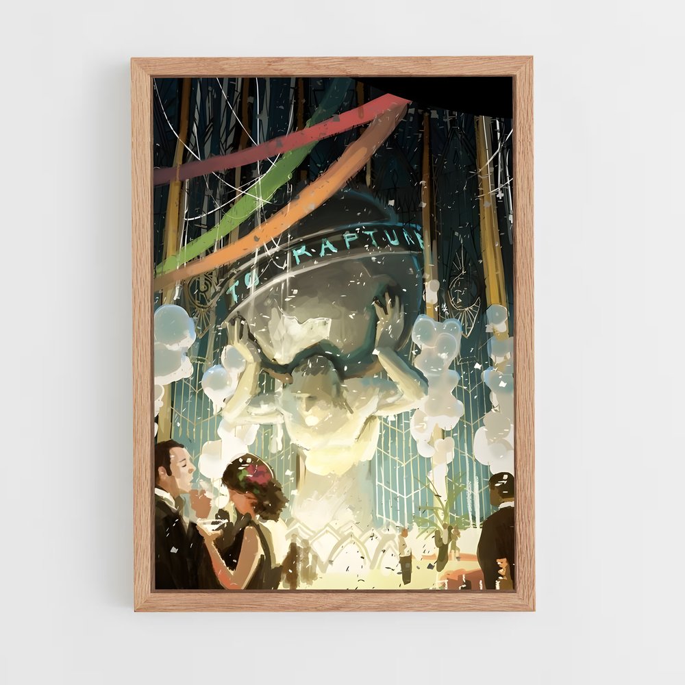 Poster Le Gardien de Rapture – affiche Bioshock (vue 4)