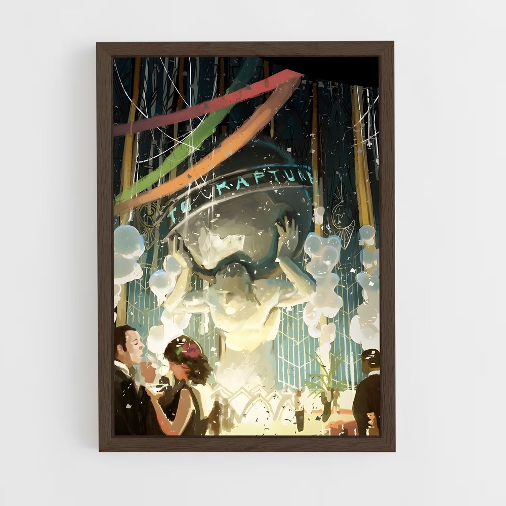 Poster Le Gardien de Rapture – affiche Bioshock (vue 5)