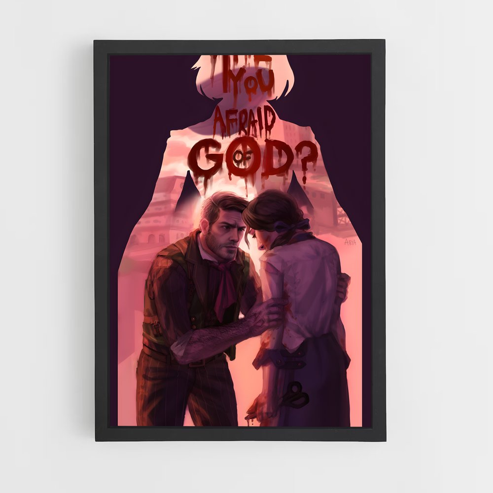 Poster Bioshock baiser (vue 2)