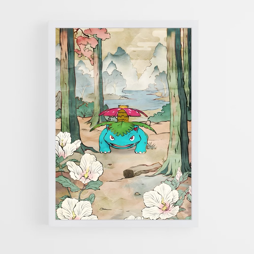 Poster Blastoise immersion – affiche Pokemon (vue 3)