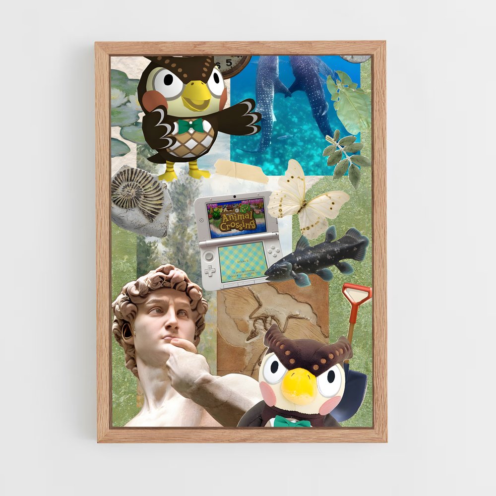Poster Les Pionniers de la Nature – affiche Animal Crossing (vue 4)