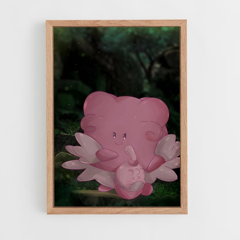 Poster Blissey Joyeuse – affiche Pokemon (vue 4)