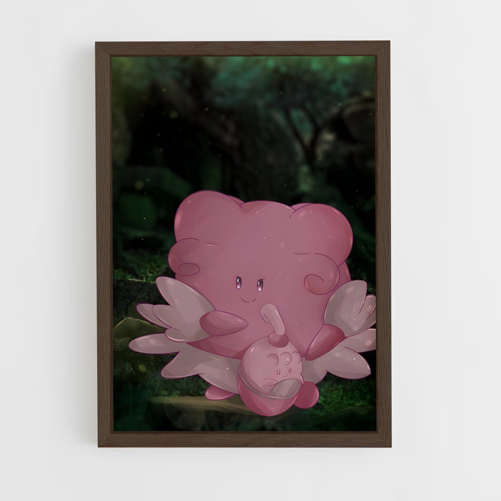 Poster Blissey Joyeuse – affiche Pokemon (vue 5)