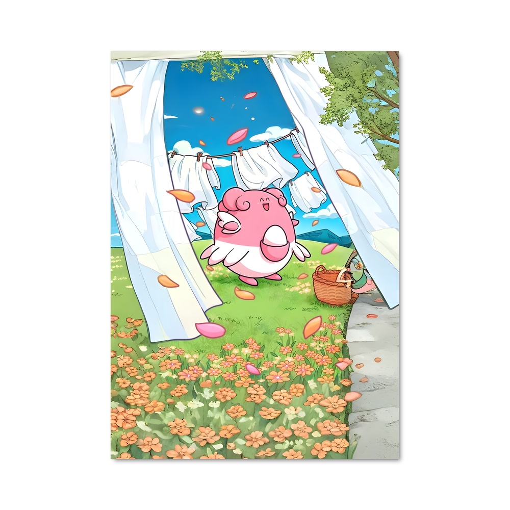 Poster Camping Fun – affiche Pokemon