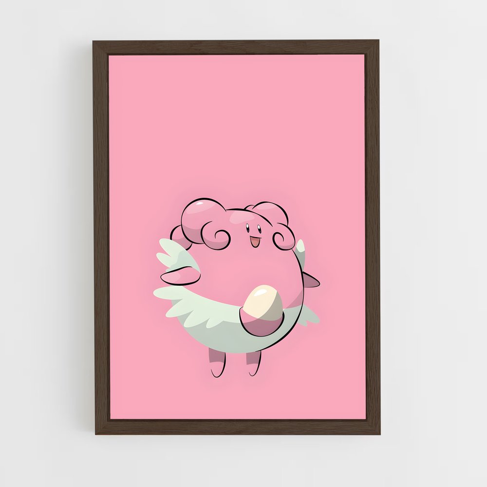Poster Blissey en Fête – affiche Pokemon (vue 5)