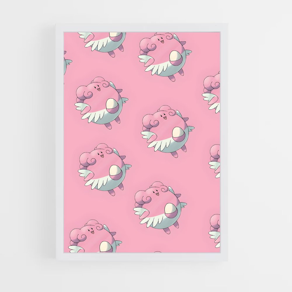 Poster Douceur Aérienne – affiche Pokemon (vue 3)