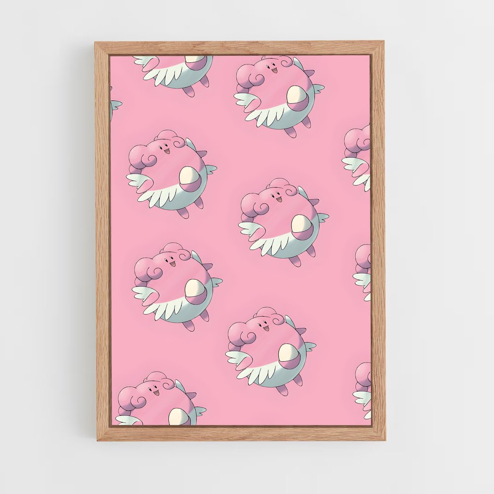 Poster Douceur Aérienne – affiche Pokemon (vue 4)