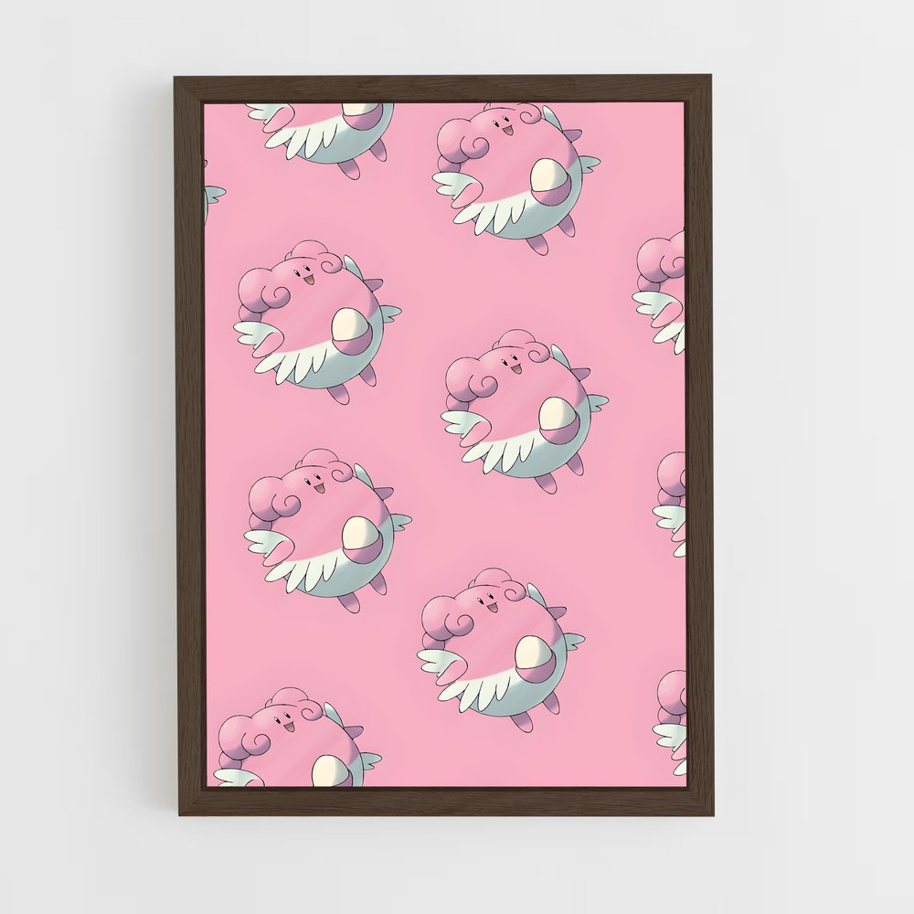 Poster Douceur Aérienne – affiche Pokemon (vue 5)