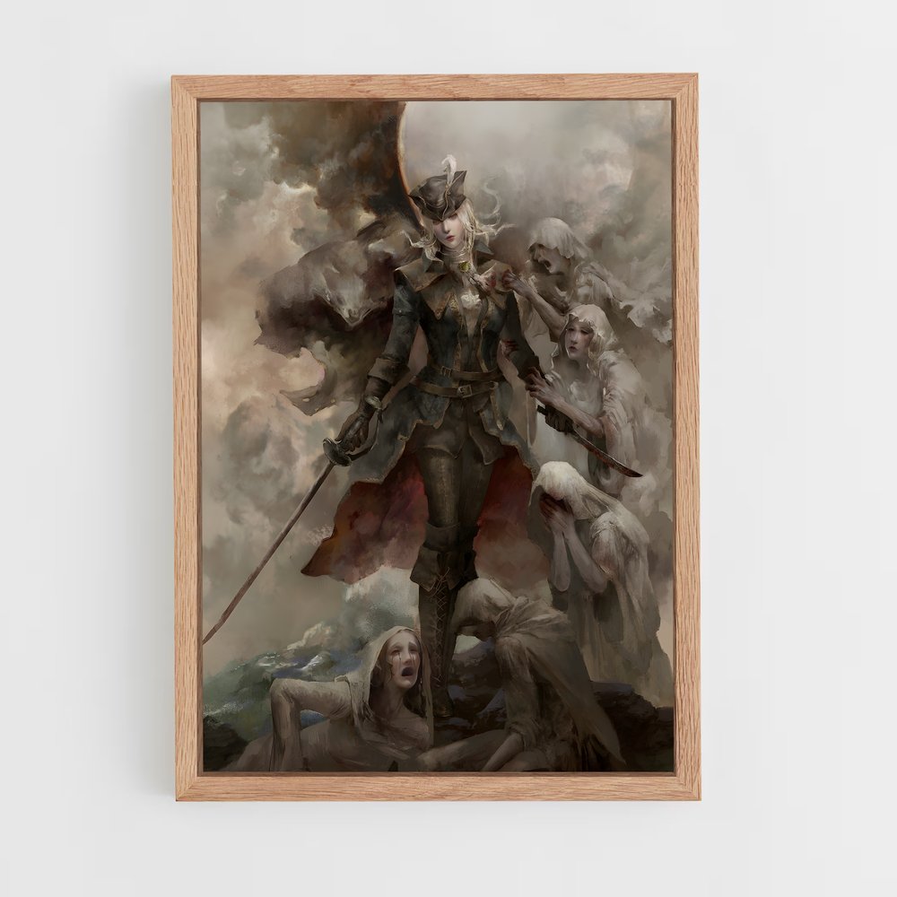 Poster Le Chasseur Éternel – affiche Bloodborne (vue 4)